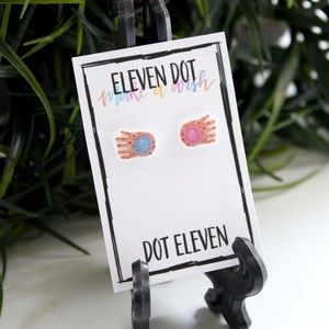 Harry Potter Luna Spectrespecs Stud Post Earrings